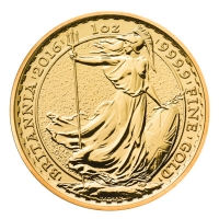 Britannia Gold Münze 1 Oz Gold 2017 Motivseite